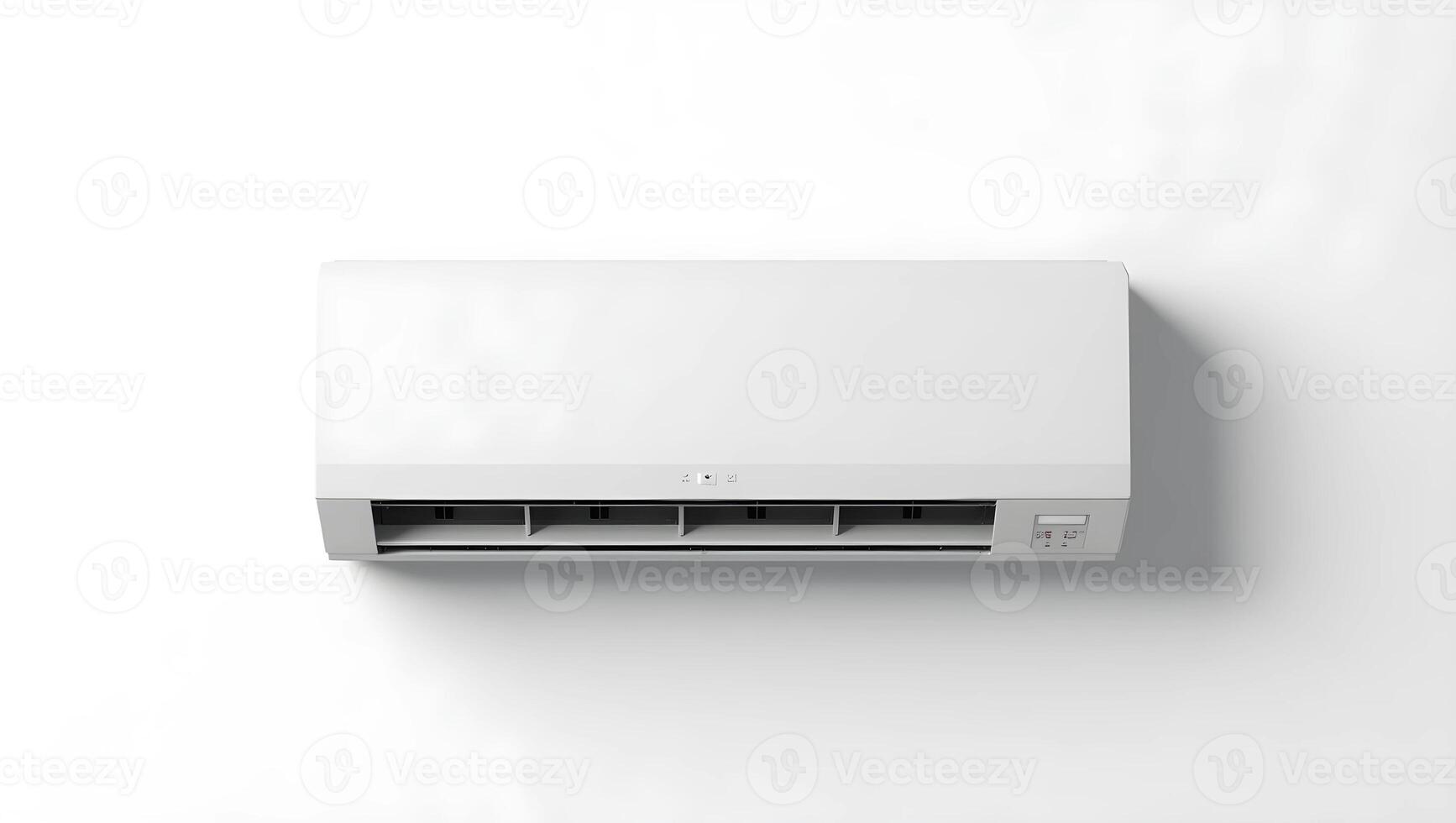 A white air conditioner photo