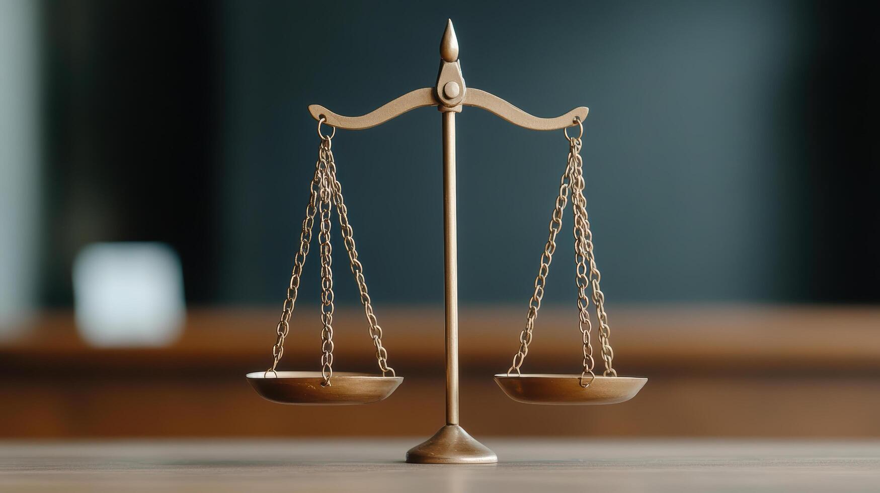 A scale with two scales on top of it photo