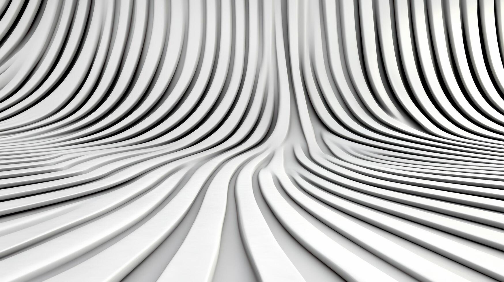 Abstract background of white lines photo