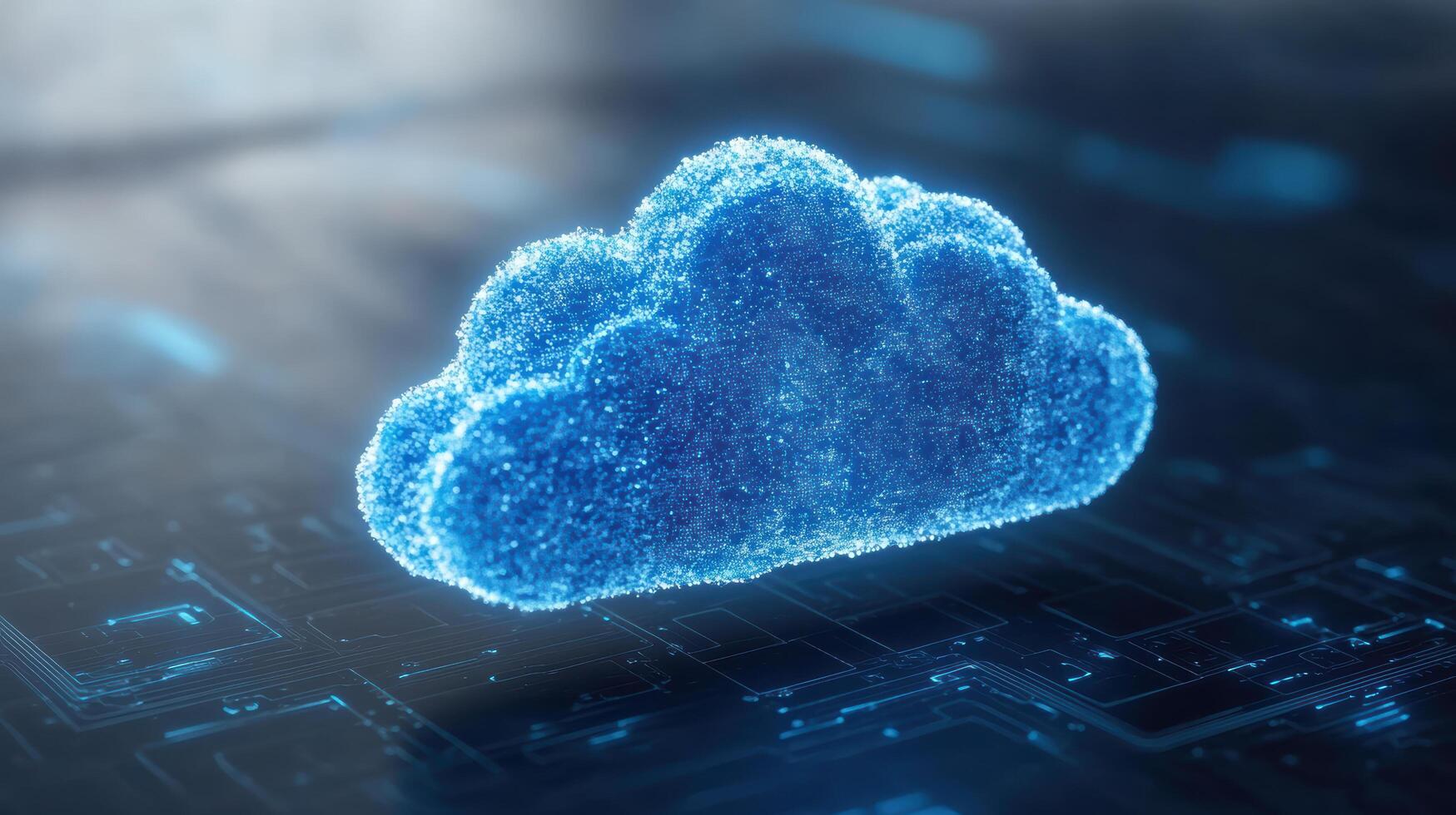Cloud computing is the future of business photo