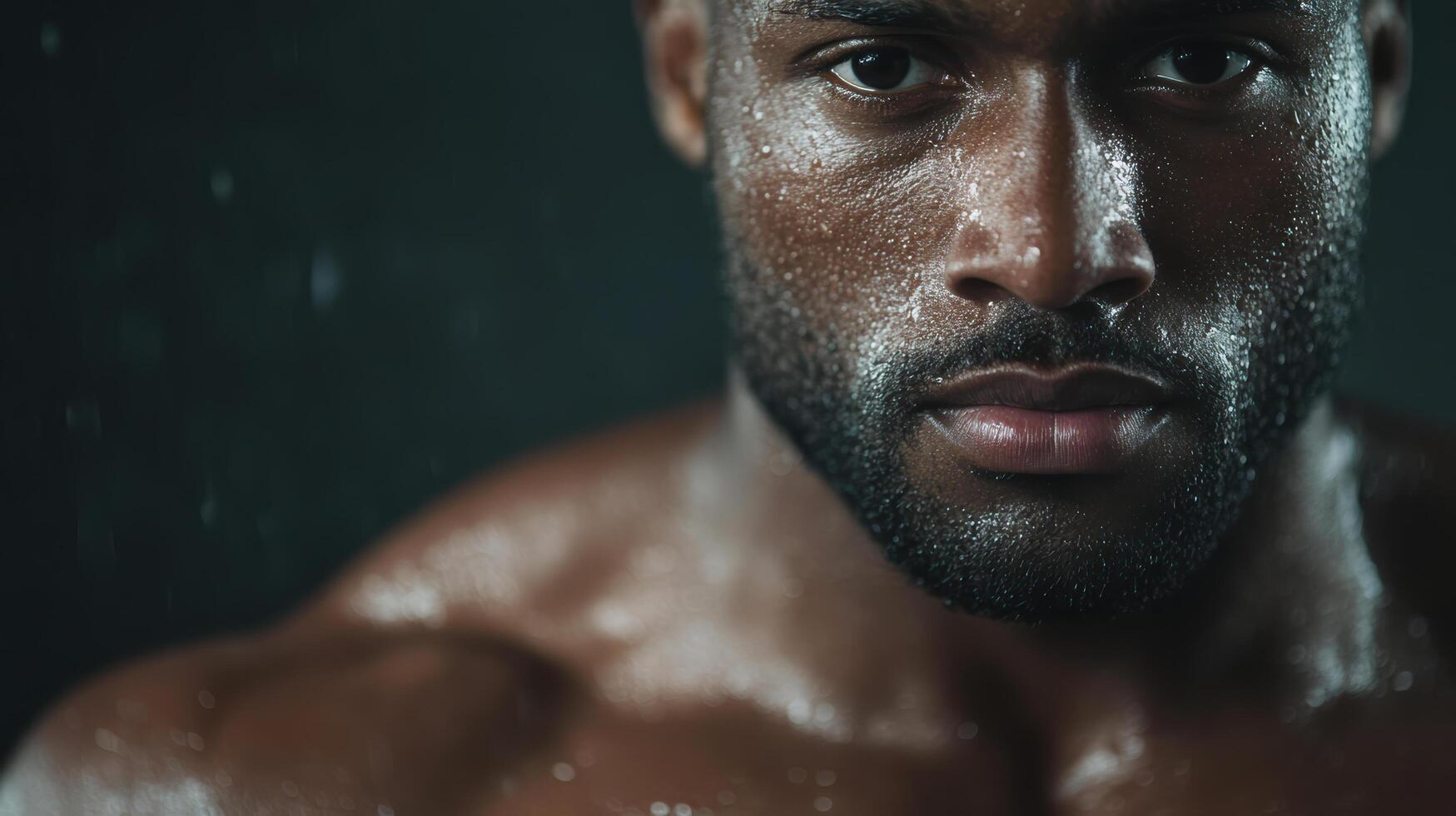 A man with a beard and a shirt on photo
