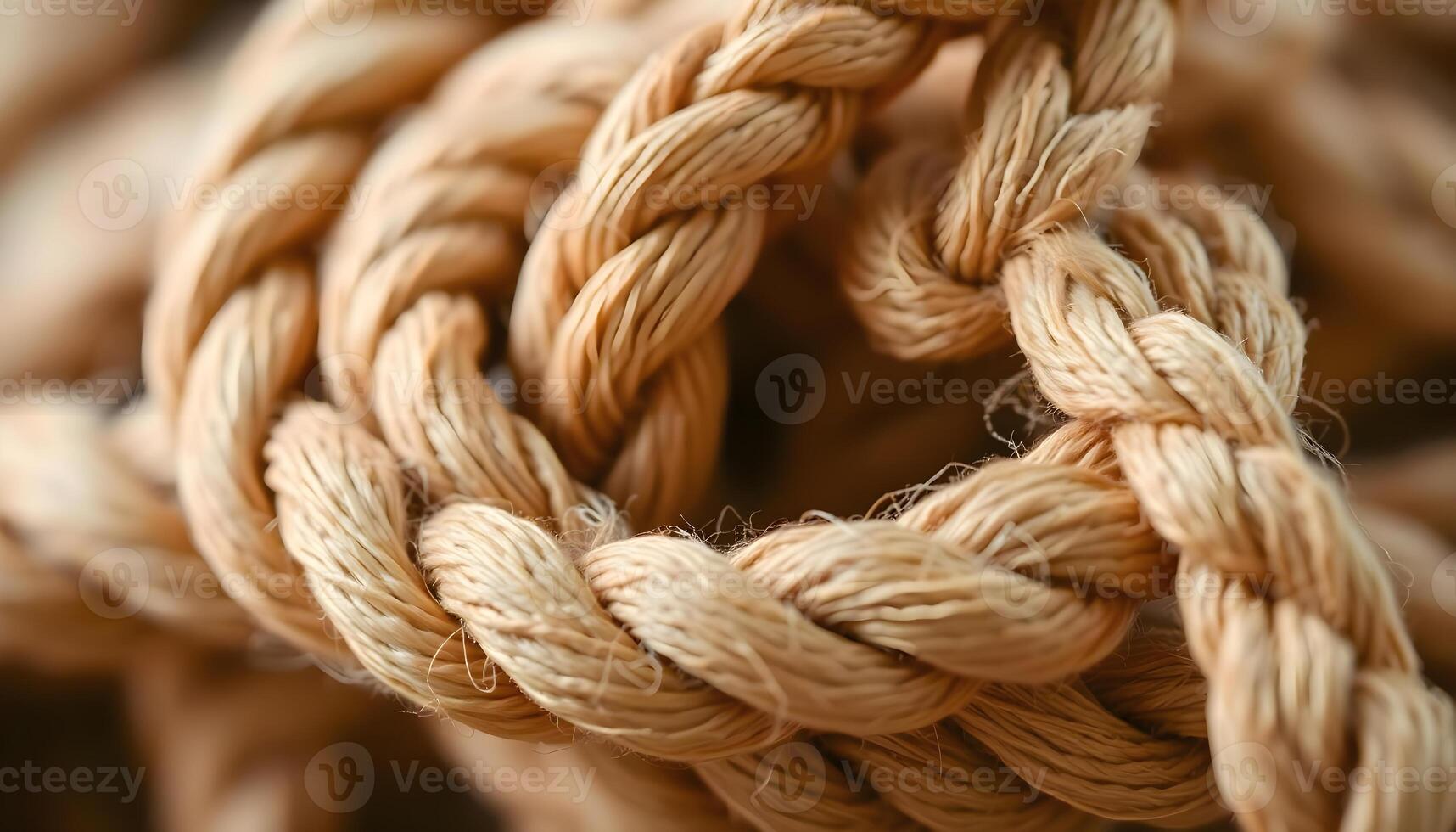 a close up of a knot of rope photo