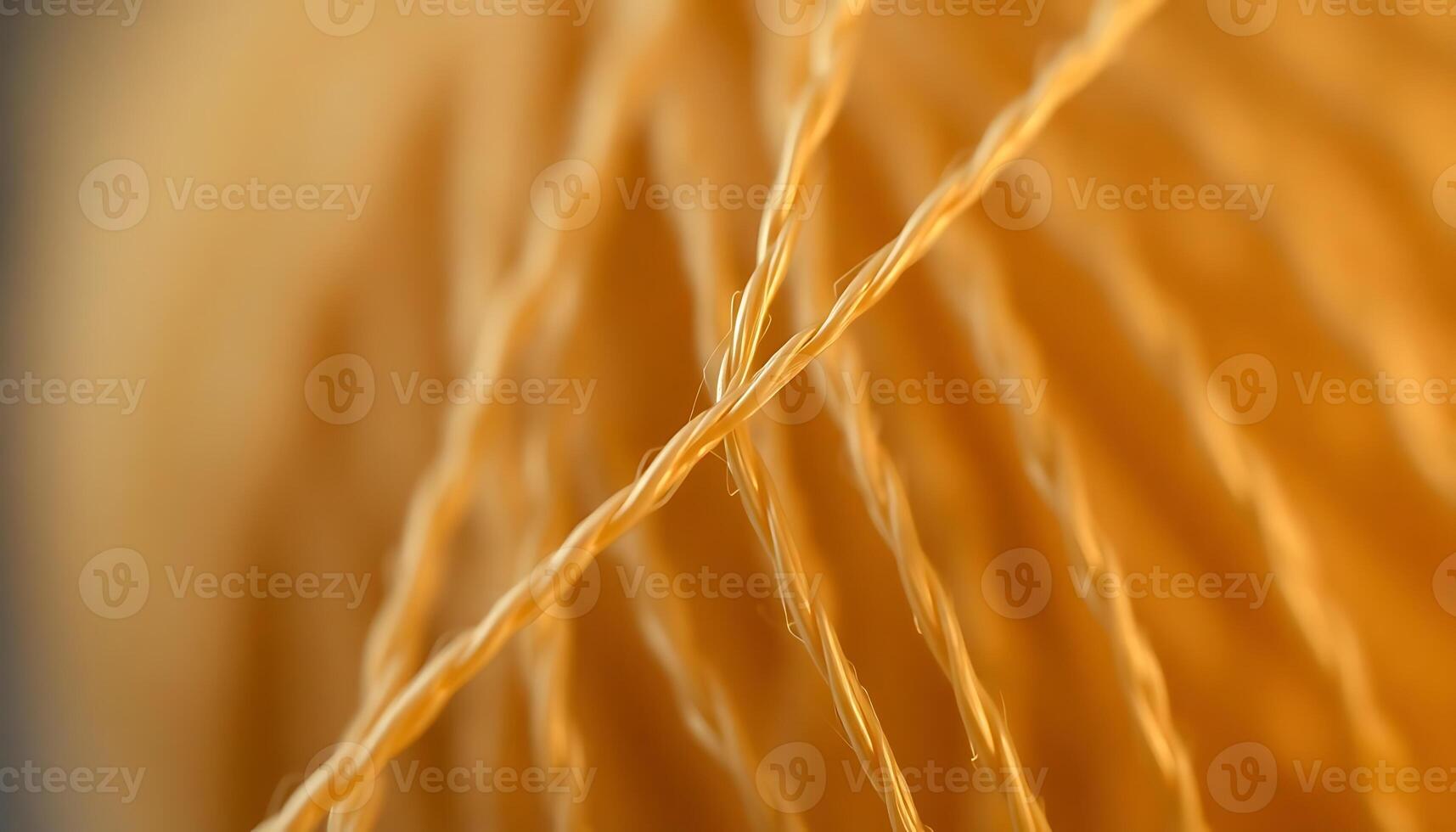 close up view of a yellow thread photo