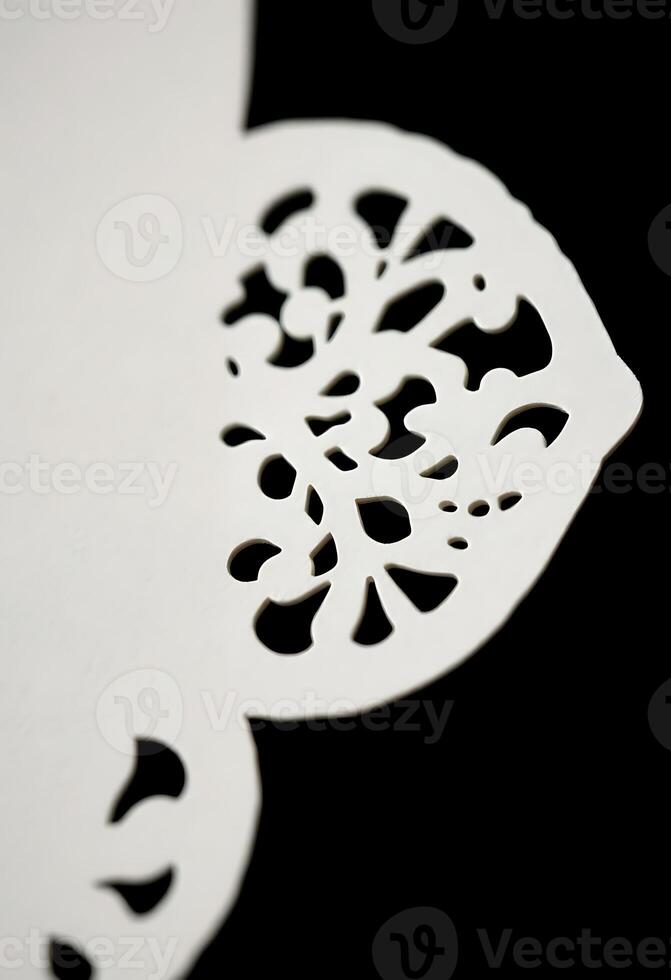 piece of paper with a design on it photo