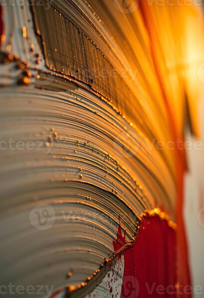 close up of a book with water droplets on it photo