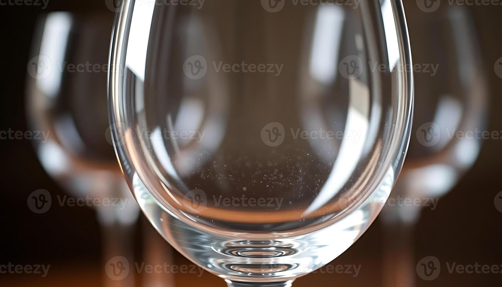 wine glasses sitting on top of a table photo