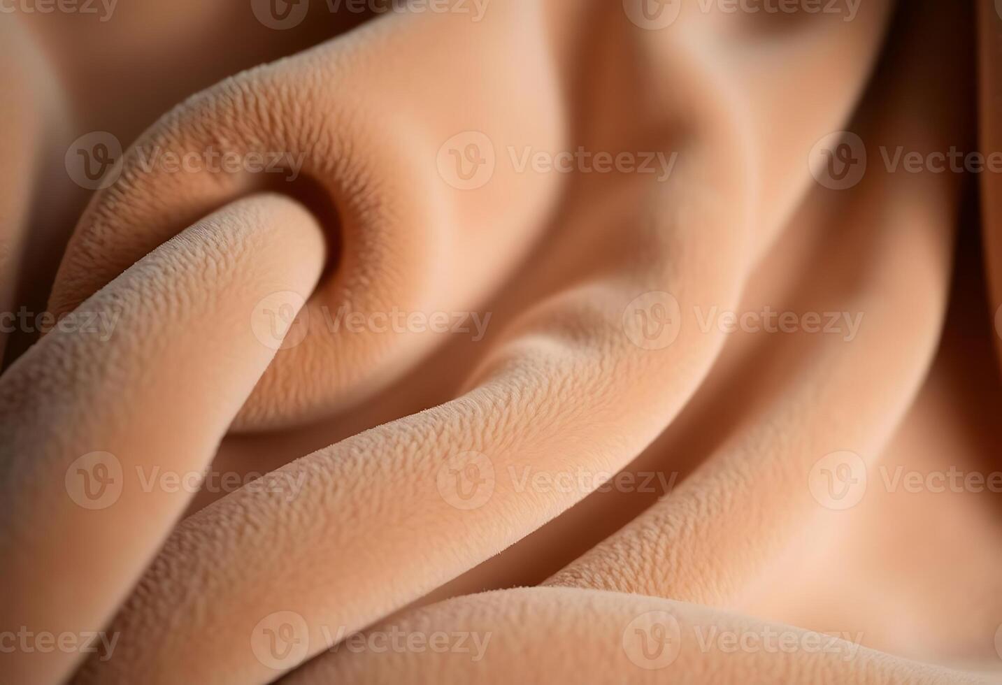 close up view of a tan fabric photo