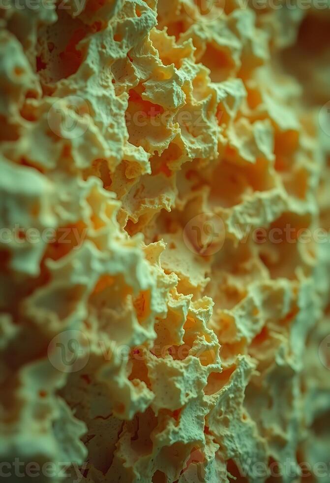 close up view of a piece of food photo