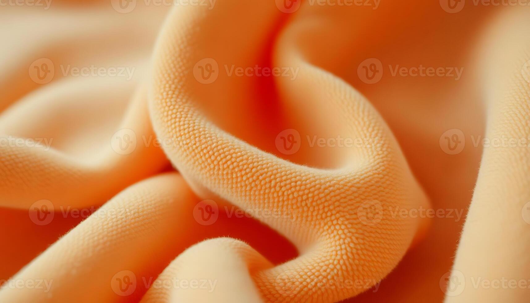 close up view of an orange fabric photo