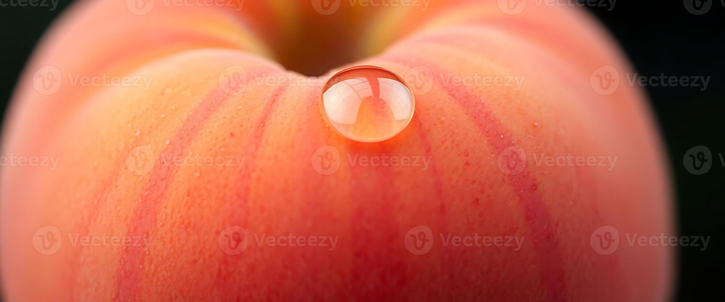close up of a flower with a drop of water on it photo