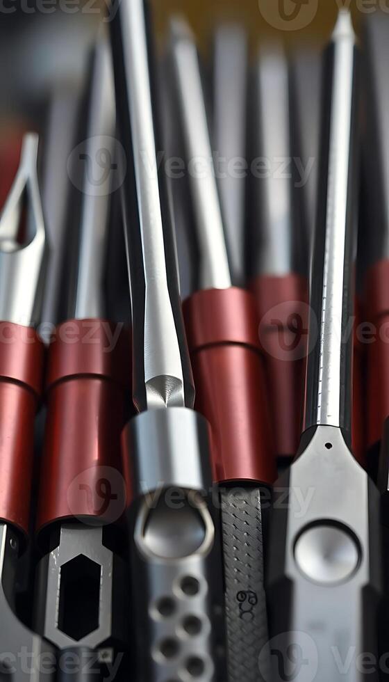 bunch of tools that are sitting on a table photo