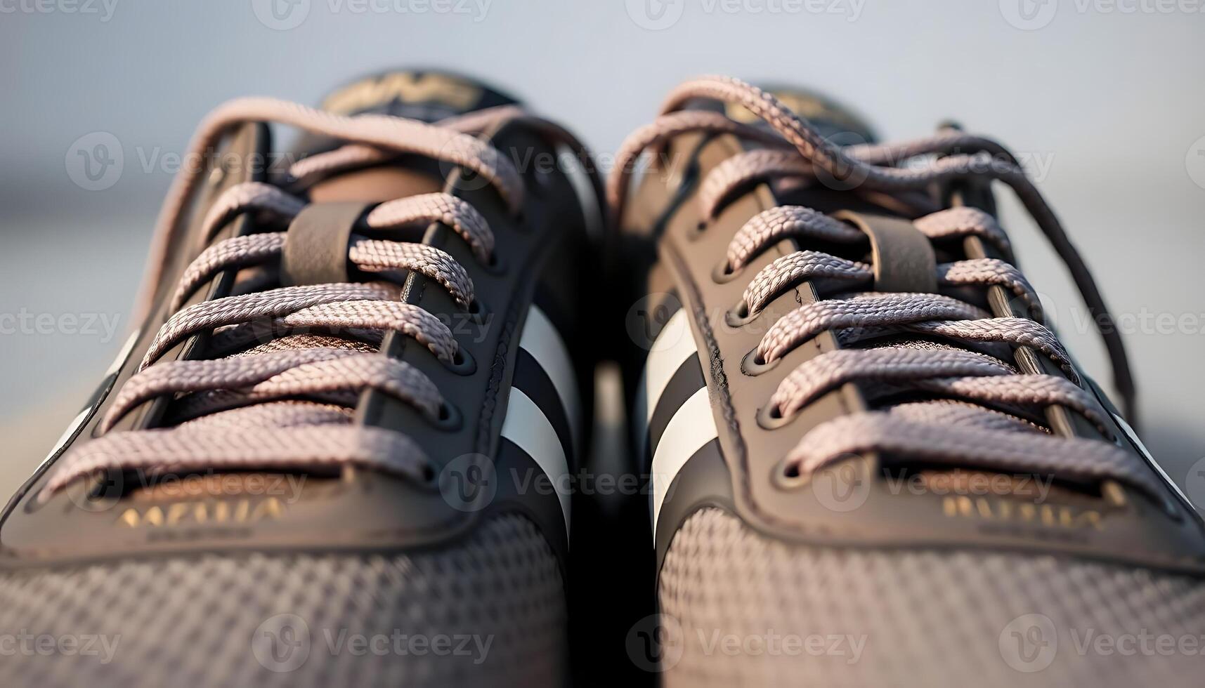 close up of a pair of sneakers photo