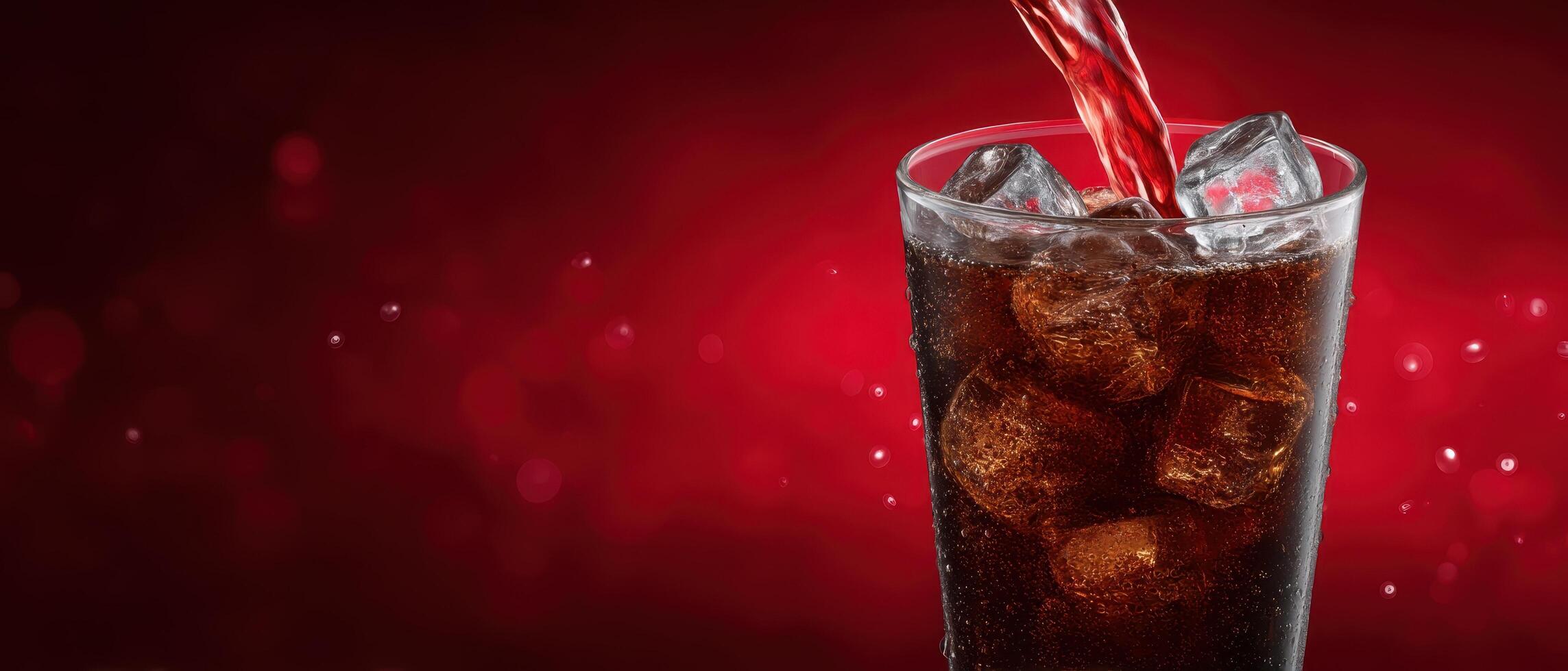 Refreshing sparkling beverage poured into glass indoor setting captivating drink photography photo