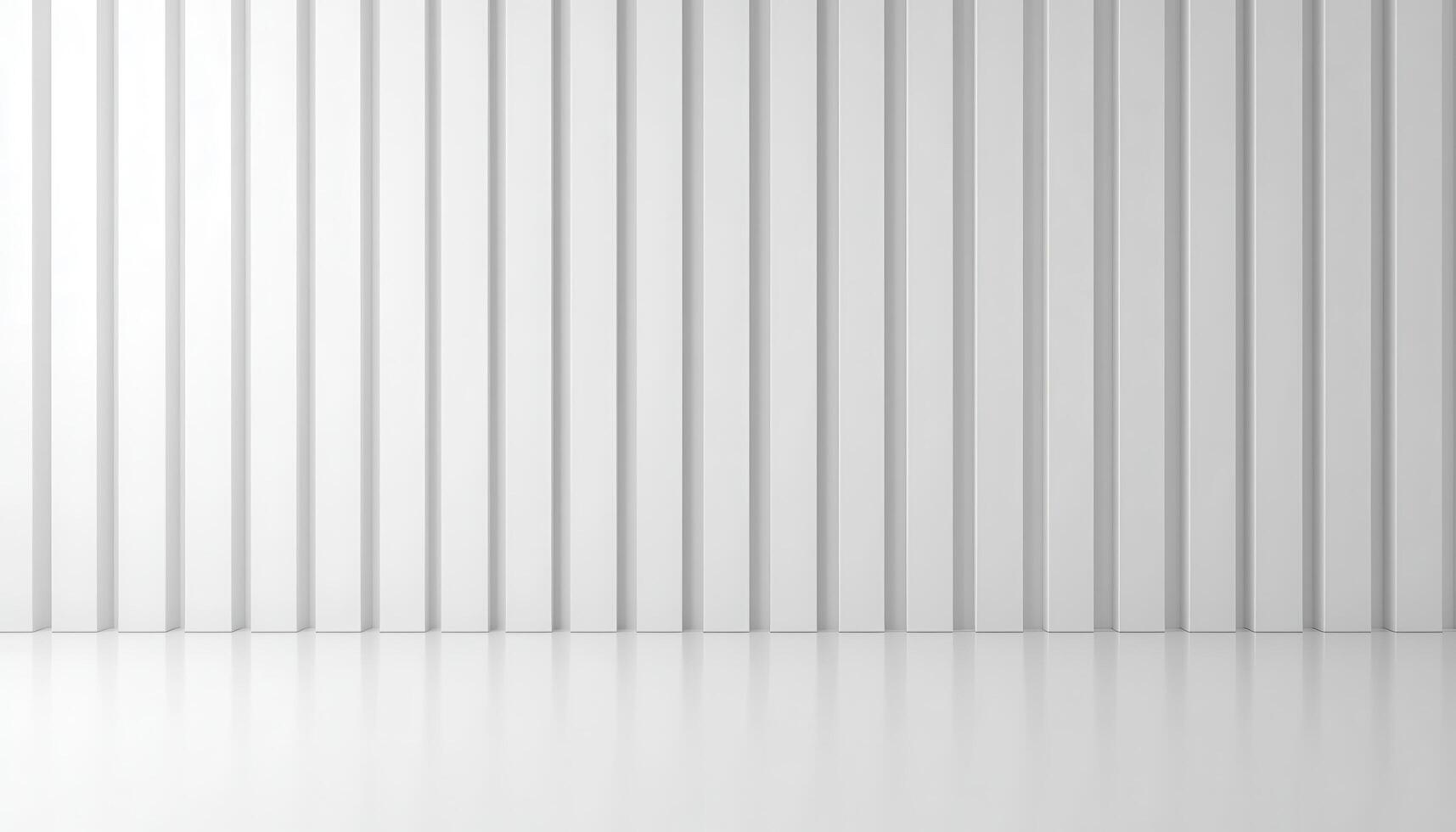 Modern interior design showcase empty white room 3d rendering minimalist space low-resolution imagery photo