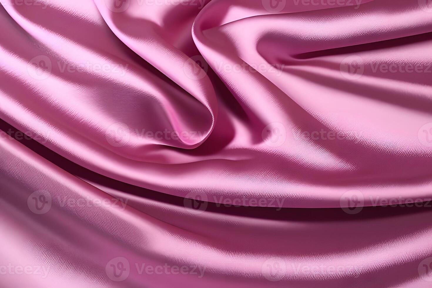 Elegant Draped Pink Satin Fabric Texture. The gentle flow and soft sheen of this satin create a captivating visual appeal, perfect for adding a touch of sophistication to any design. The delicate photo
