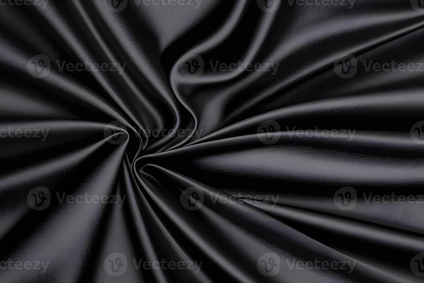 Elegant Black Silk Drapery A Study in Texture for backgroundfor backgroundand Light photo