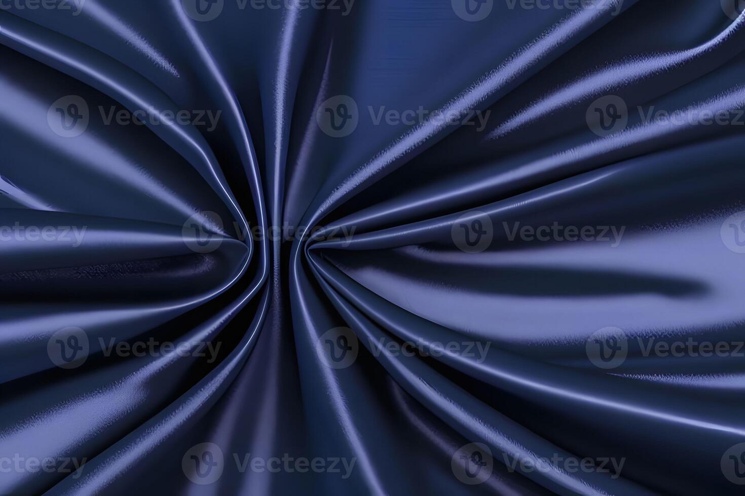 Deep Blue Satin Drape An Exquisite Texture photo