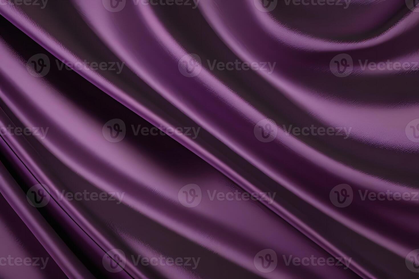 Luxurious Purple Silk Drapery A Touch of Elegance and Opulence. photo