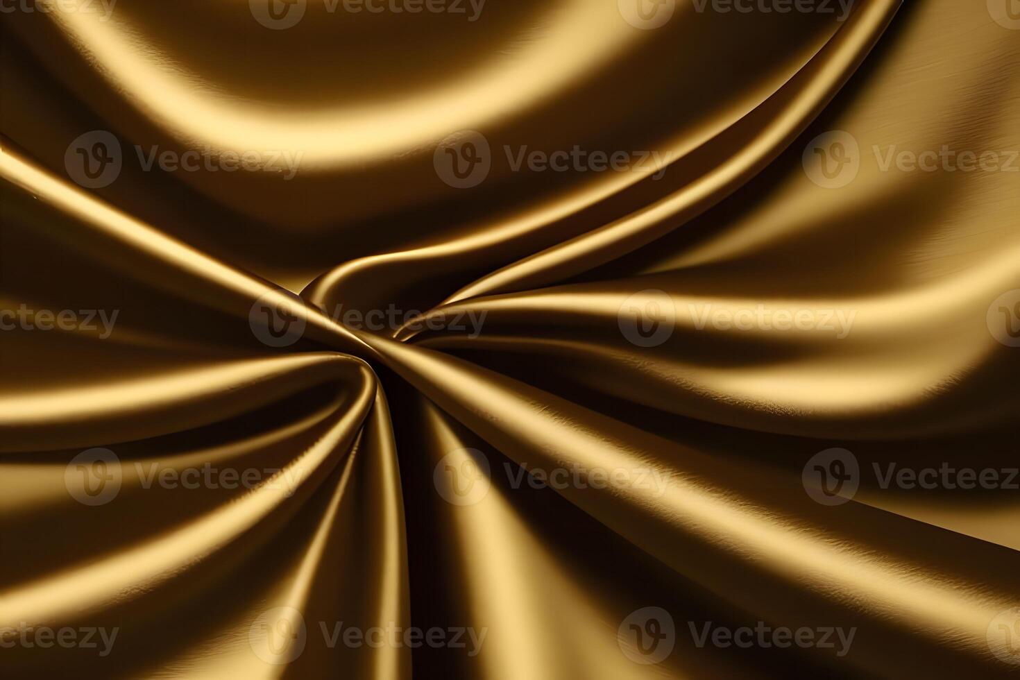 Golden Draped Silk Fabric Texture A Luxurious Tapestry of Elegance photo