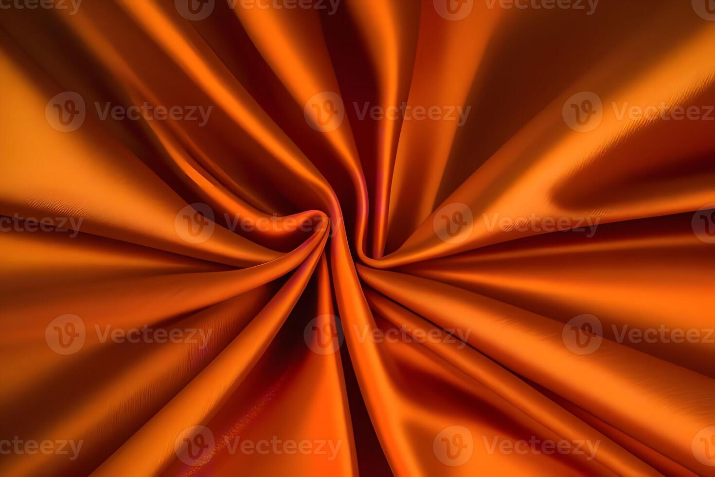Abstract Orange Silk Fabric Texture photo