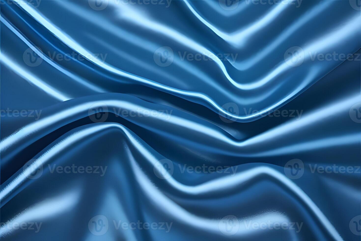 Abstract Blue Silk Drapery A Luxurious Textured Background This title beautifully captures the essence of an opulent backdrop, adorned with the elegant drapes of abstract blue silk. photo