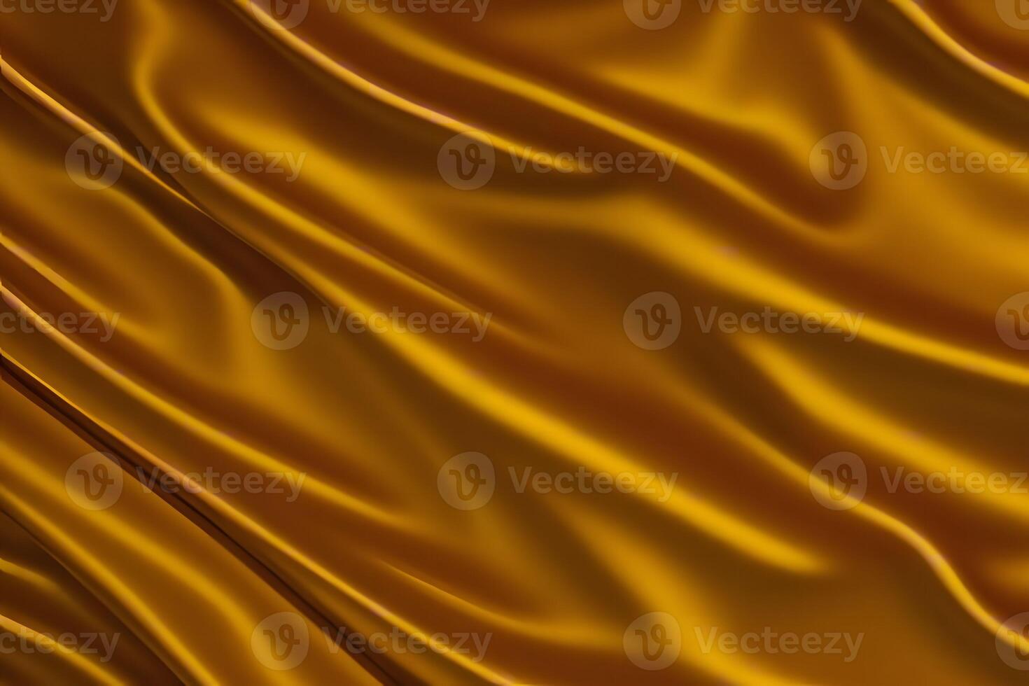 Golden silk drapes gracefully, showcasing a luxurious texture that serves as the perfect backdrop. The rich amber hues complement this opulent fabric beautifully, creating an elegant atmosphere. photo