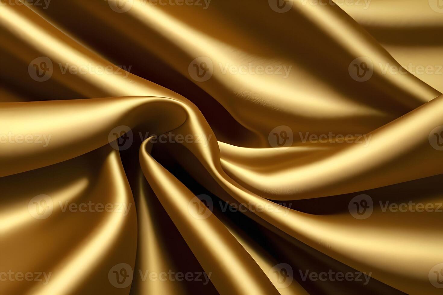 Golden Silk Drapery A Luxurious Textile Experience photo
