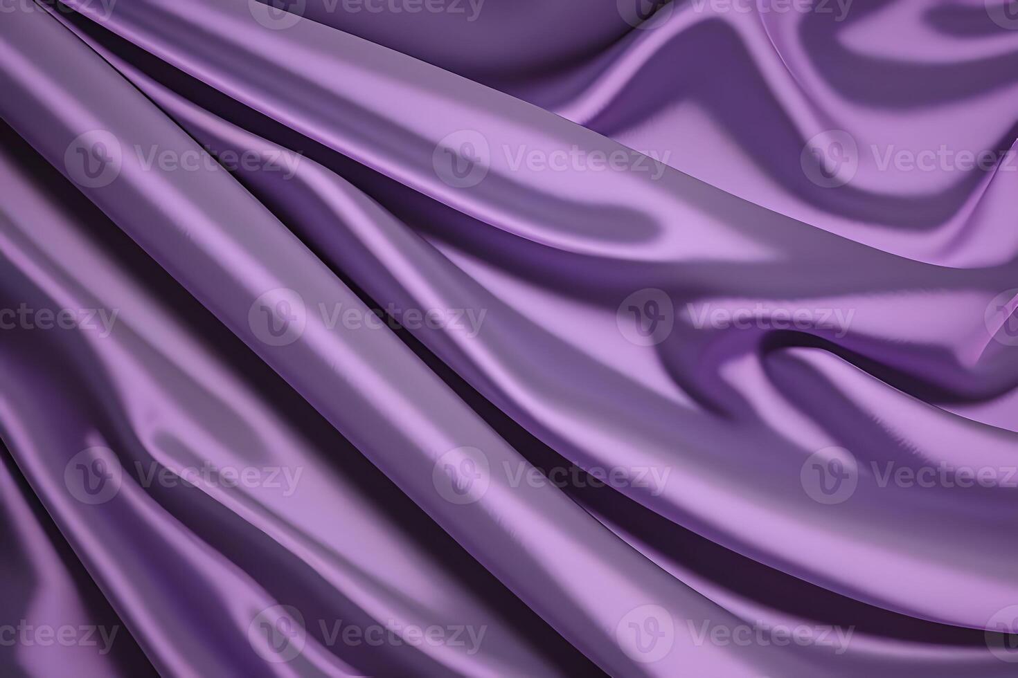 Elegant Draped Lavender Silk Fabric Texture background. . photo