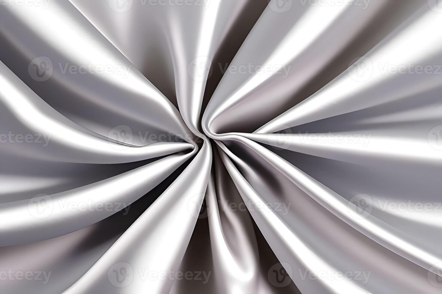 Elegant Draped Silver Silk Fabric Texture for backgroundfor backgroundBackground.. photo