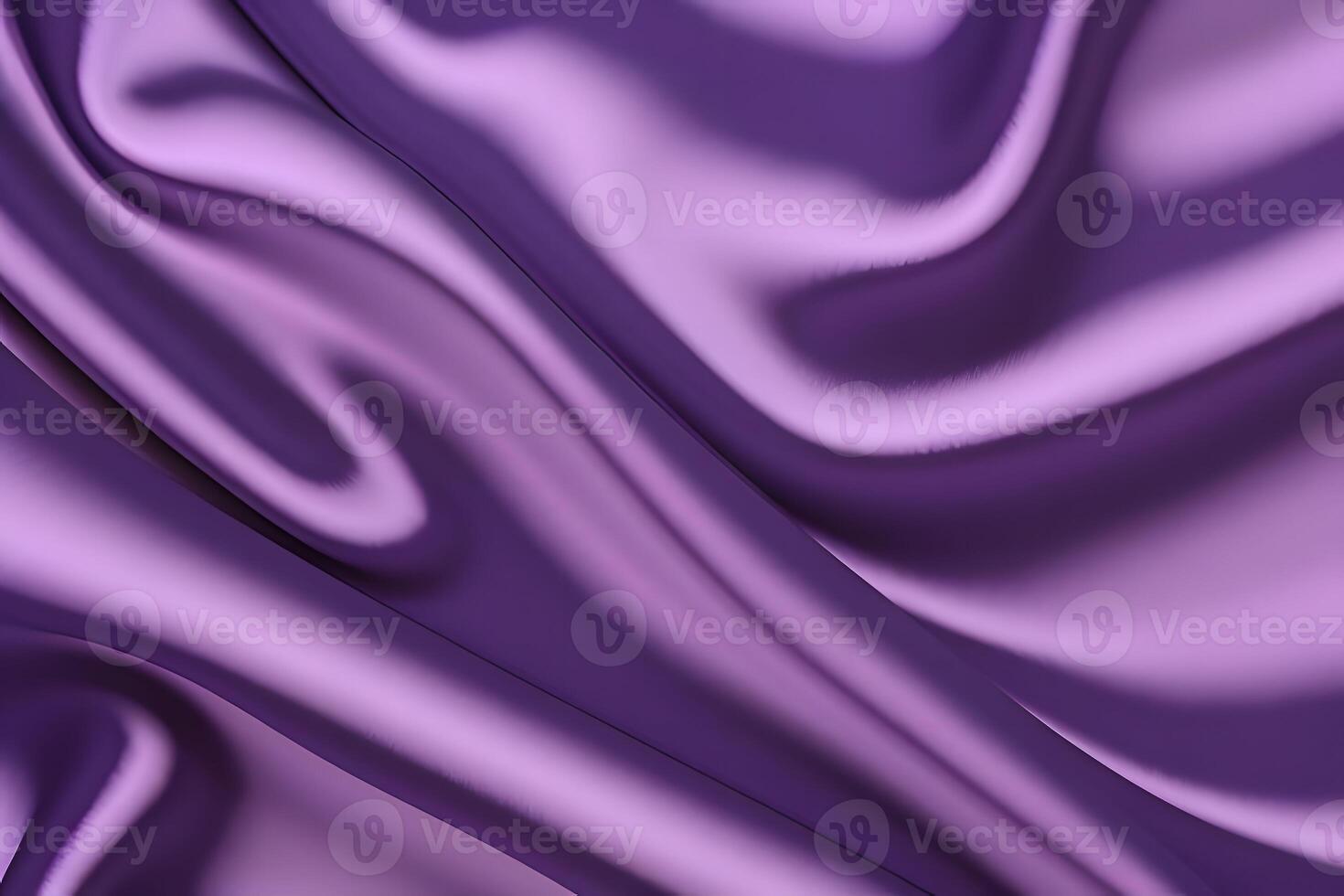 Elegant Draped Purple Silk Fabric Texture.. photo