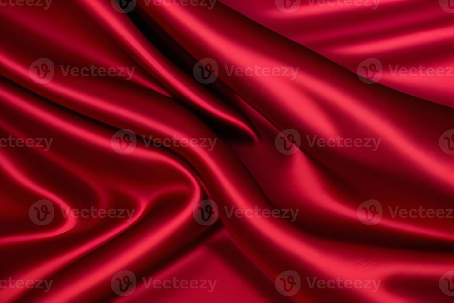 Silk Drape in Crimson An Opulent Texture photo