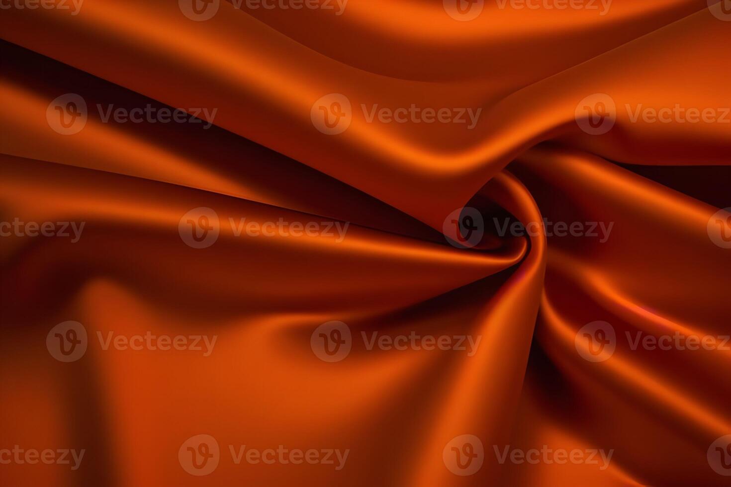 Abstract Orange Silk Fabric Texture Background.. Background... photo