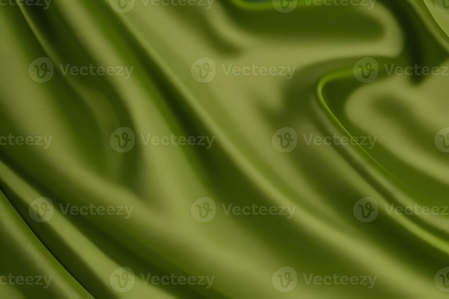 Olive Green Silk Fabric Texture for backgroundfor backgroundA Luxurious Drape photo