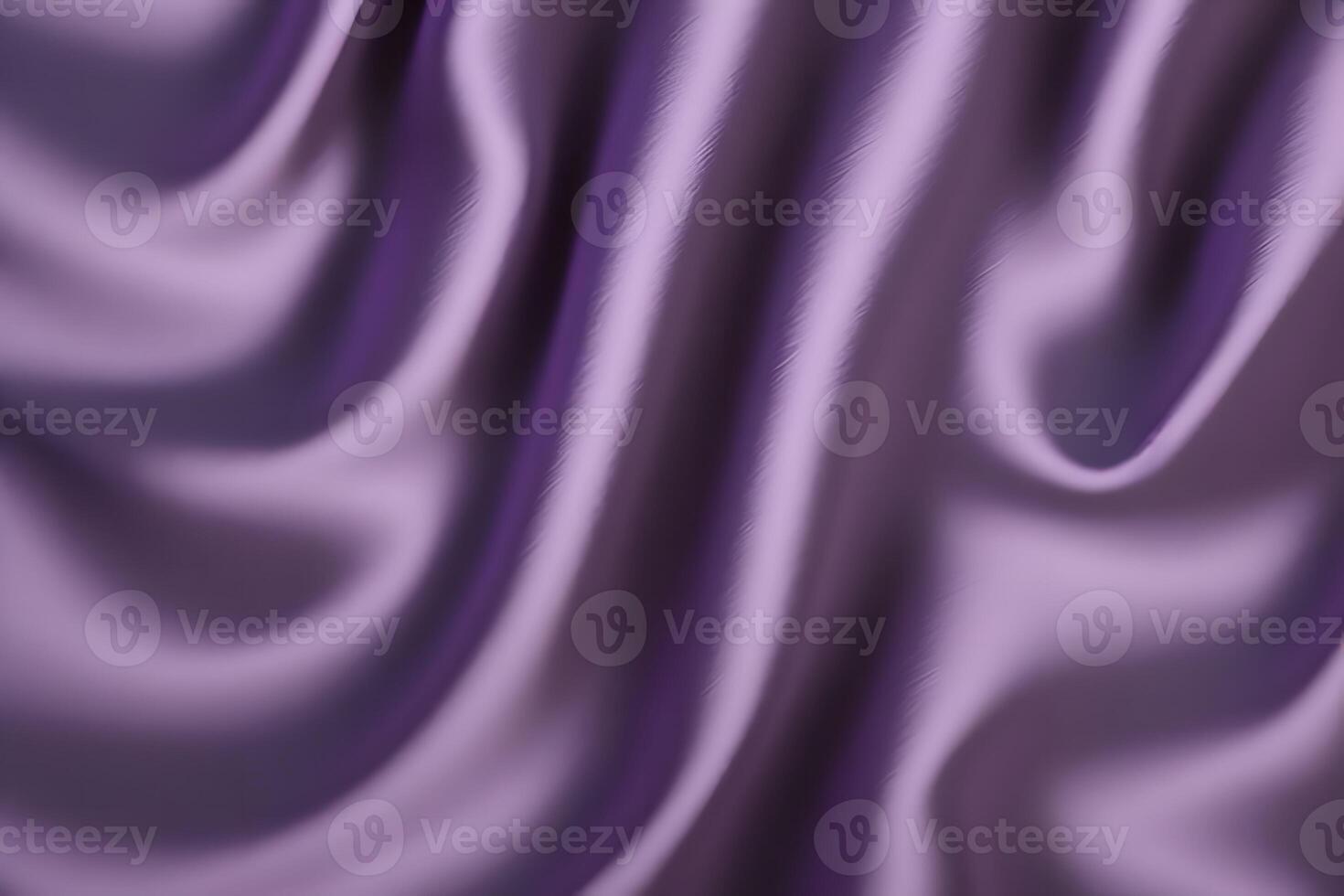 Elegant Draped Lavender Silk Fabric Texture Background. photo