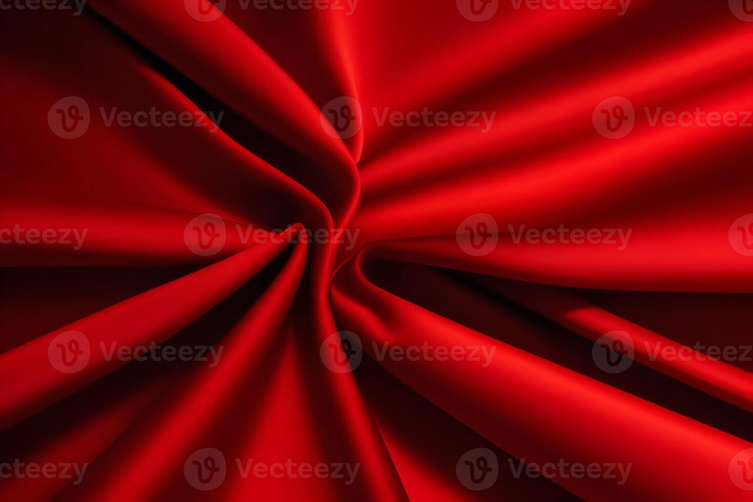 Crimson Drape A Study in Red Fabric Texture photo