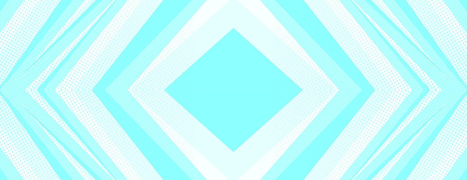 blue abstract background geometric square banner vector