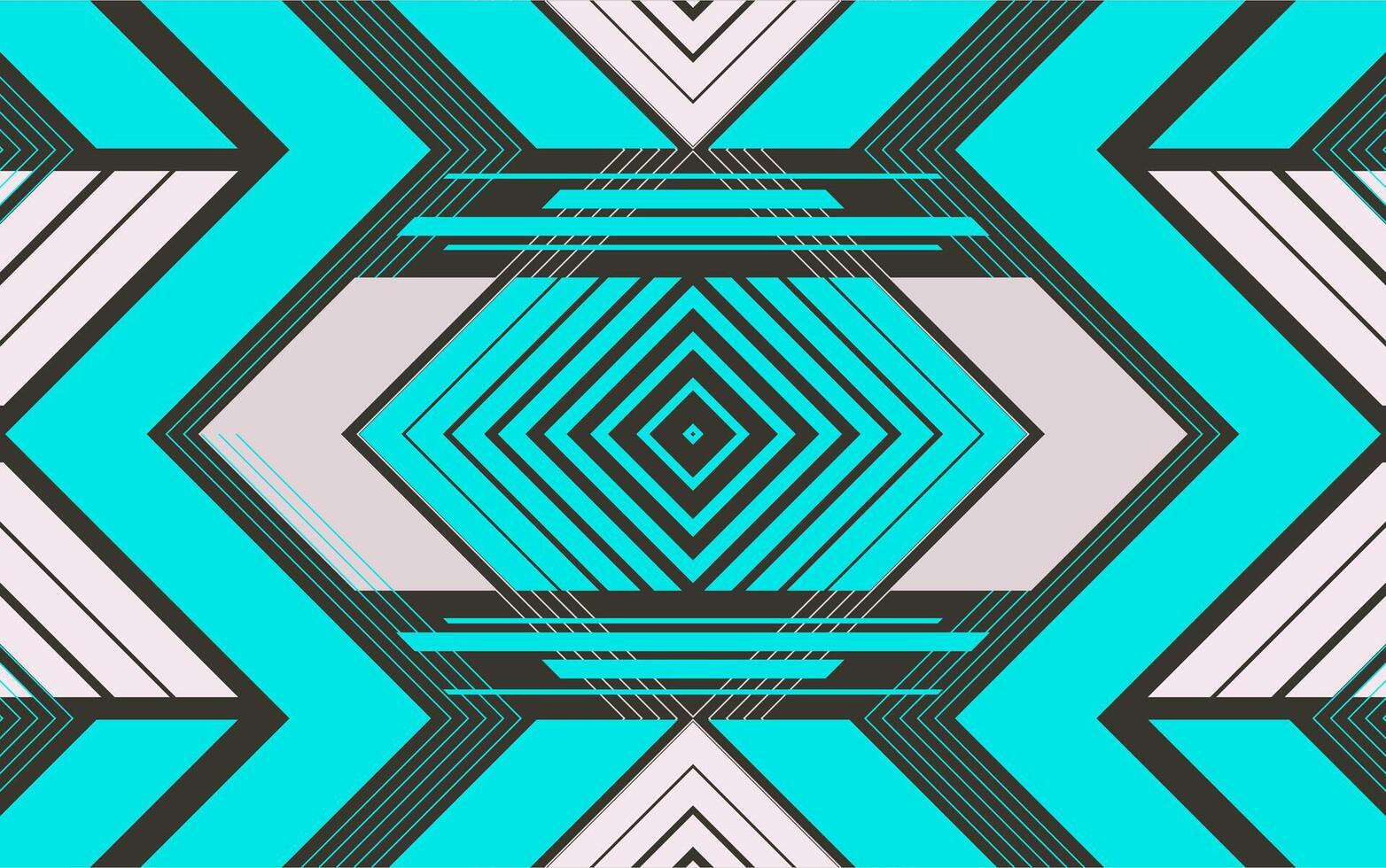 Abstract neon background with geometric lines vector
