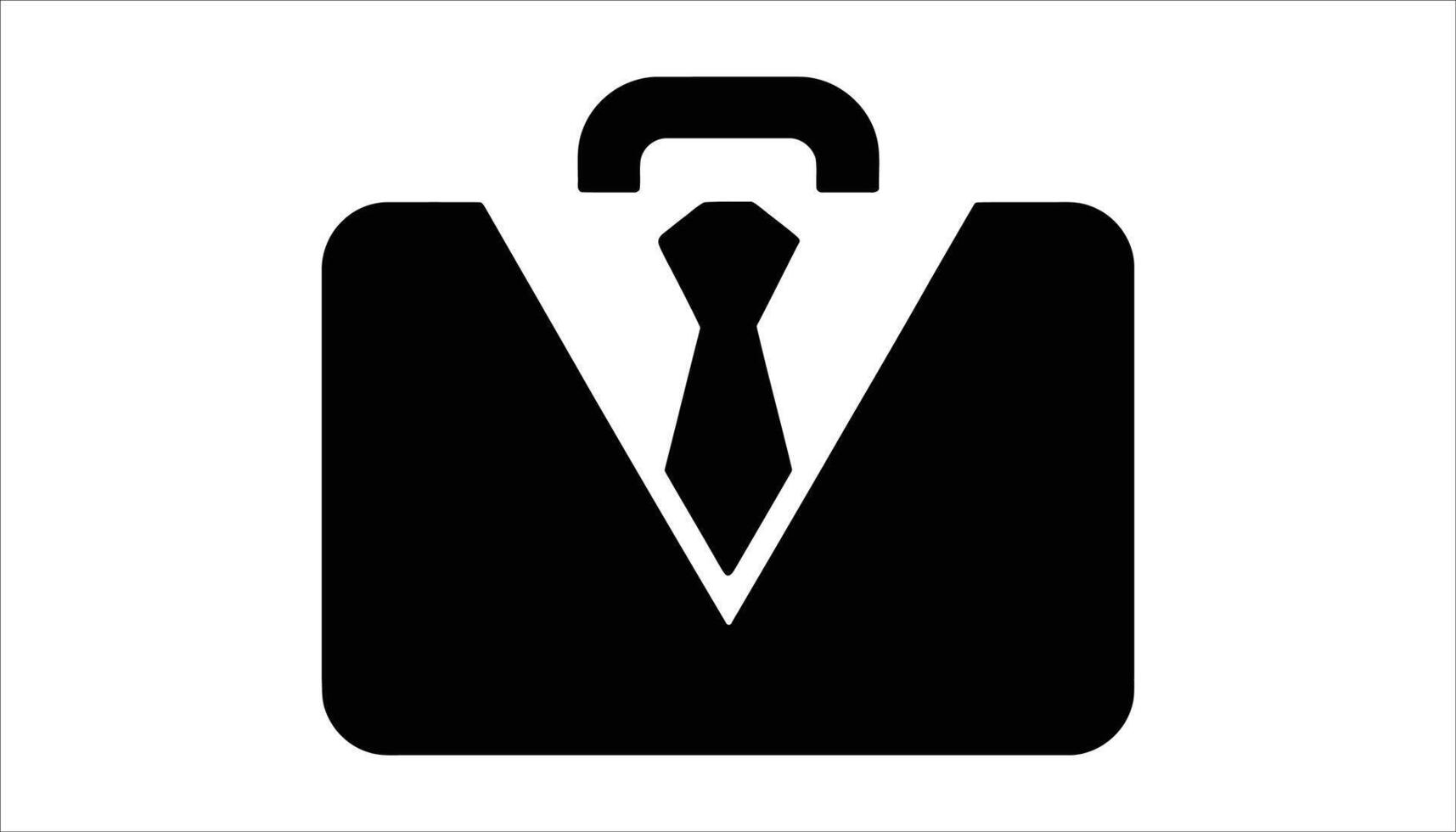 Professional Business Suit Icon for Corporate Identity vector