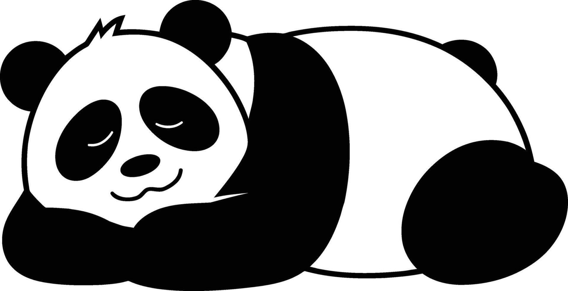 Cute Panda Holding Balloon, Panda Cartoon with Balloon Illustration vector
