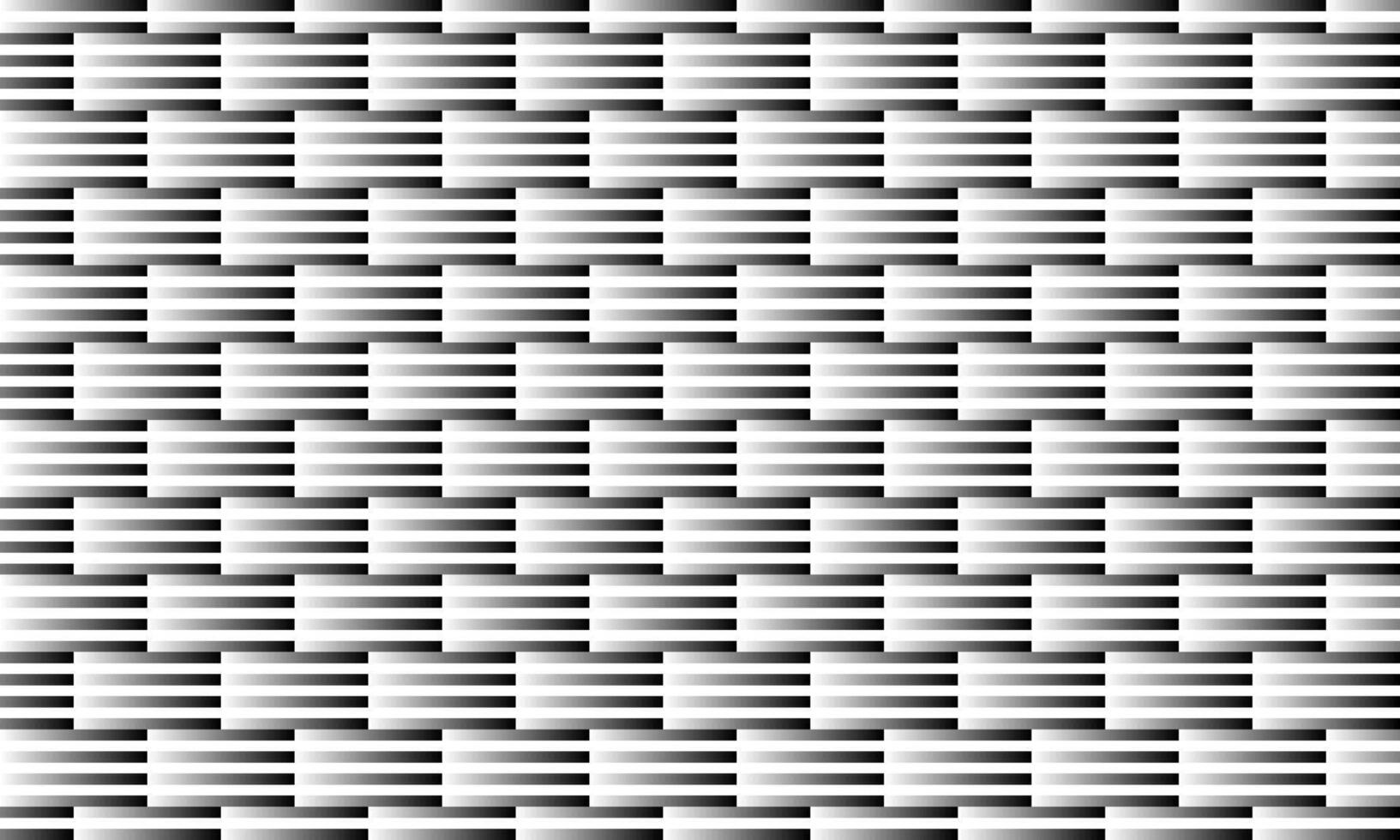 Abstract metal stripe texture background. Horizontal monochrome lines pattern. rectangle lines. vector