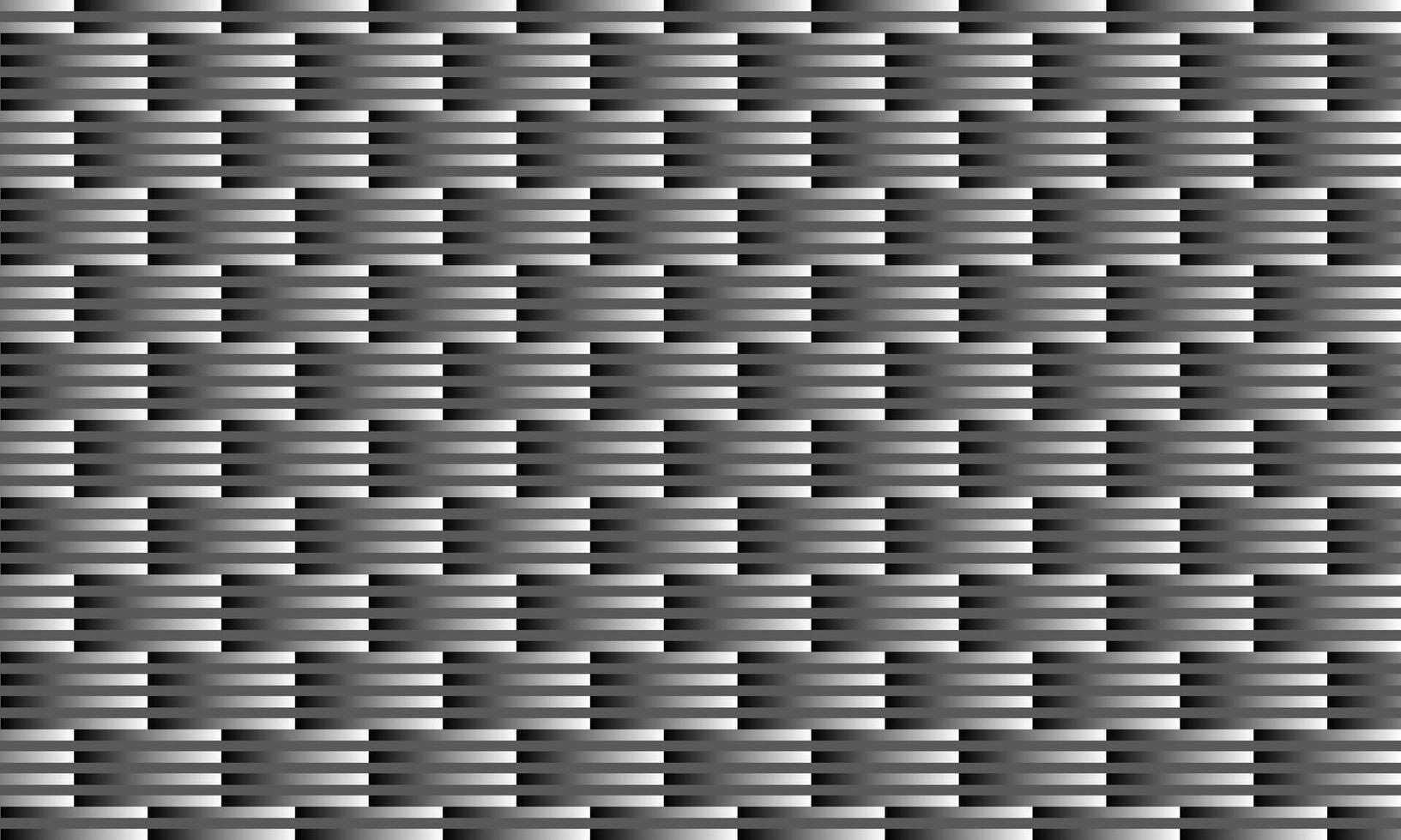 Abstract metal stripe texture background. Horizontal monochrome lines pattern. geometric lines. vector