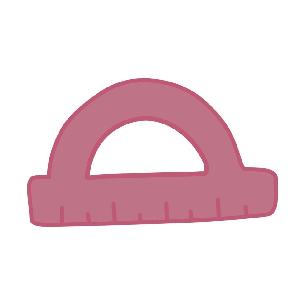 a pink ruler icon png