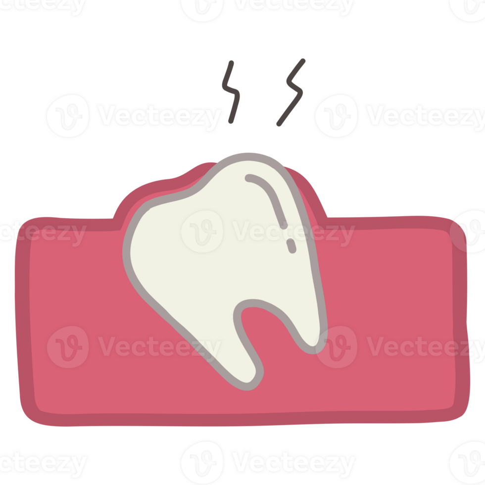 a tooth sick png