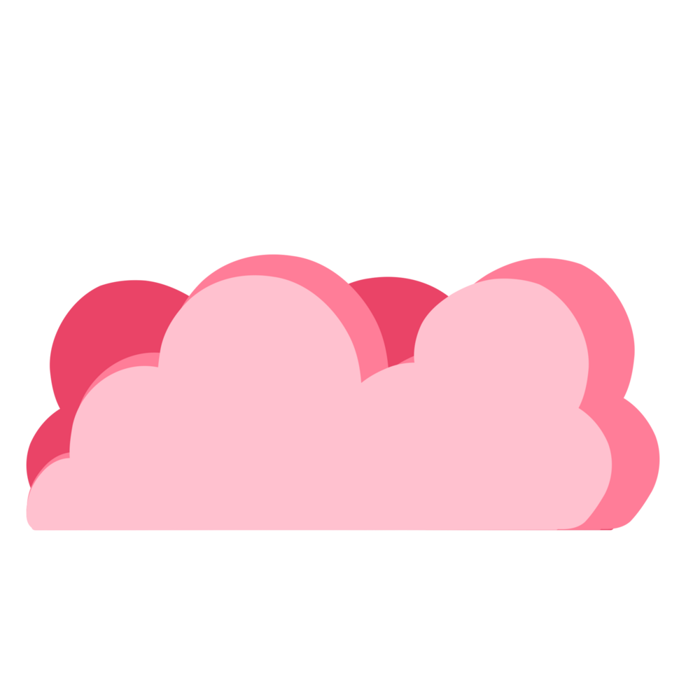 Fluffy clouds nature png