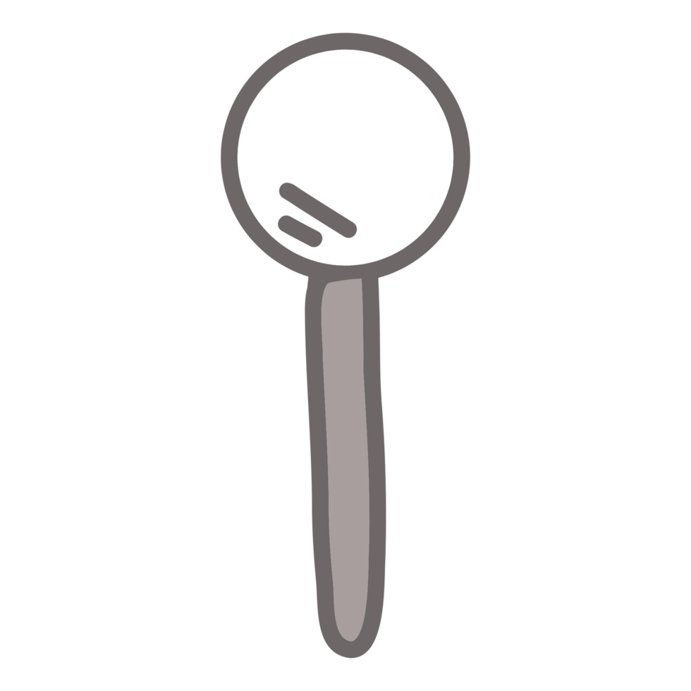 a spoon icon on a transparent background png