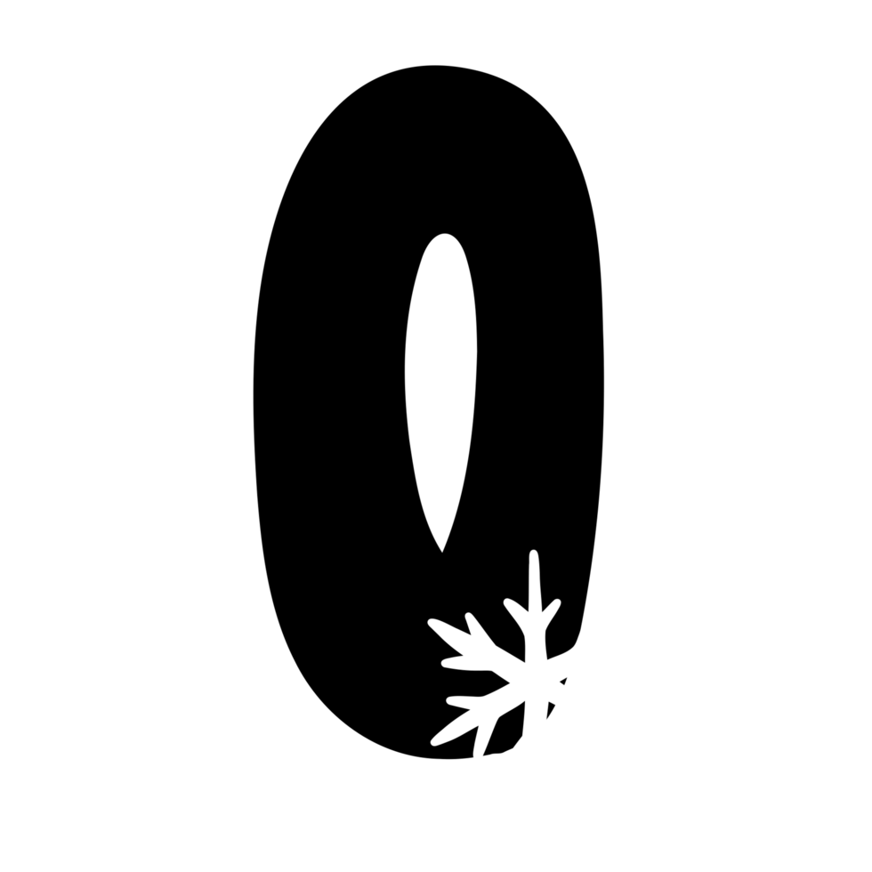 snowflake icon alphabet png