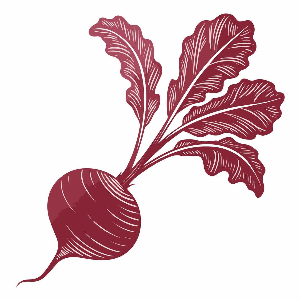 Having a good time and being quirky Icons of Beetroot vector