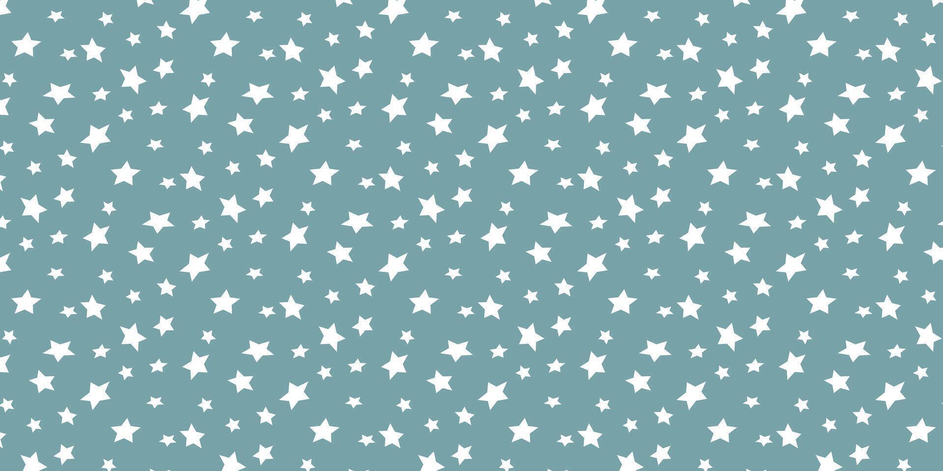 scatter seamless pattern with star for background vector