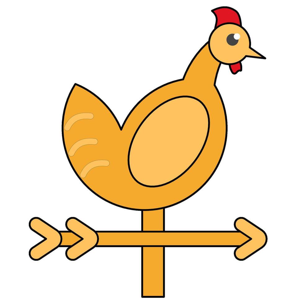 vane flat icon style vector