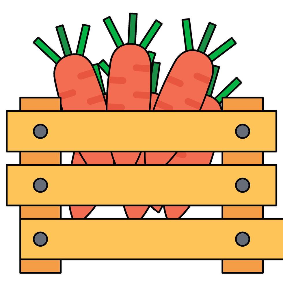 harvest flat icon style vector